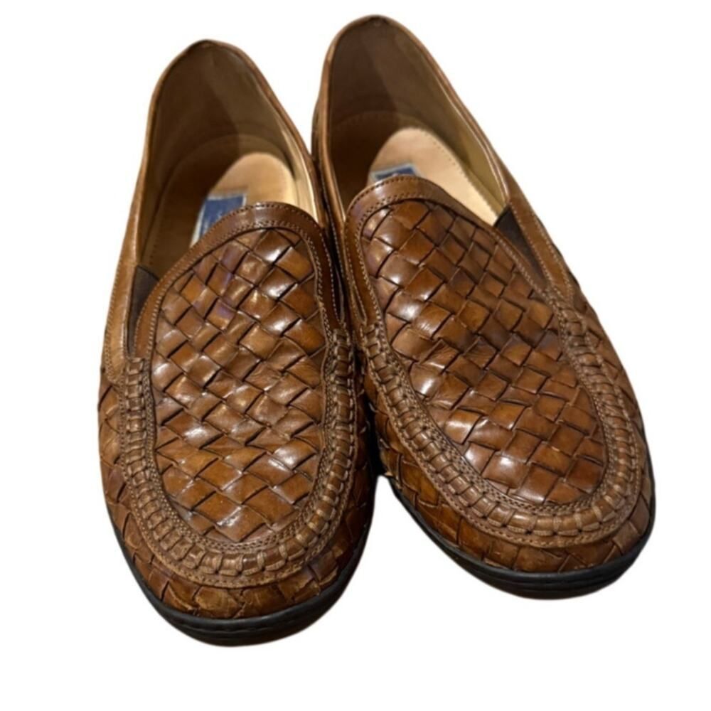 Bragano by Cole Haan Woven Loafers Made in Italy Men's Sz. 11.5